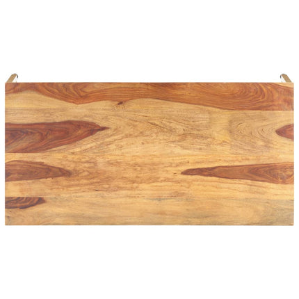 Table Basse 120X60X40 Cm Bois Massif