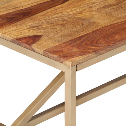 Table Basse 120X60X40 Cm Bois Massif