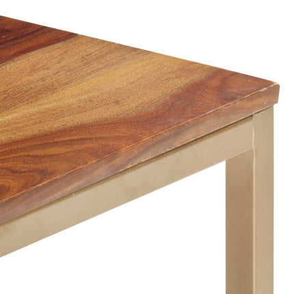 Table Basse 120X60X40 Cm Bois Massif