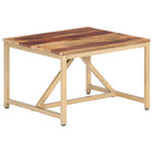 Table D'appoint 60X60X40 Cm Bois Massif