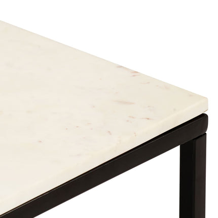Table Basse Pierre Véritable Texture Marbre
