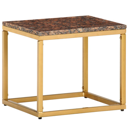 Table Basse Pierre Véritable Texture Marbre