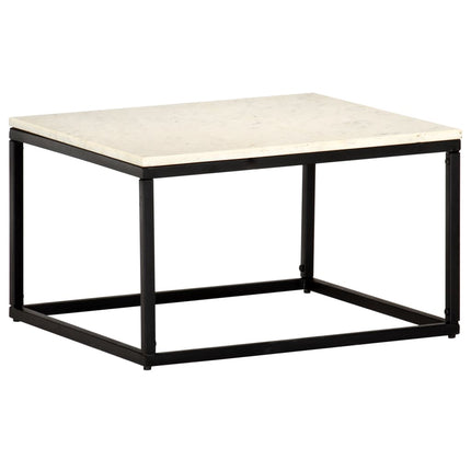 Table Basse Pierre Véritable Texture Marbre