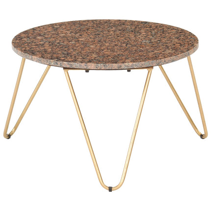 Table Basse Pierre Véritable Texture Marbre