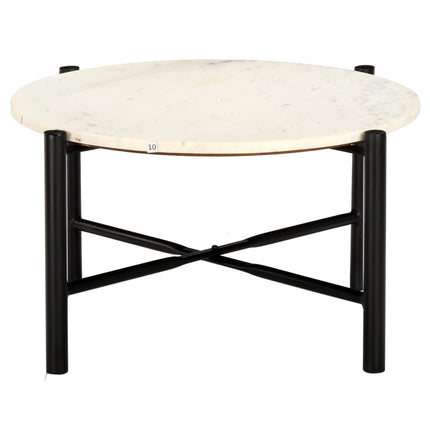 Table Basse Pierre Véritable Texture Marbre