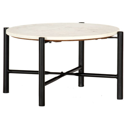 Table Basse Pierre Véritable Texture Marbre