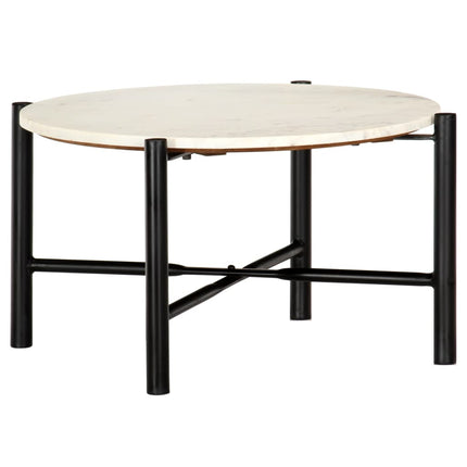 Table Basse Pierre Véritable Texture Marbre