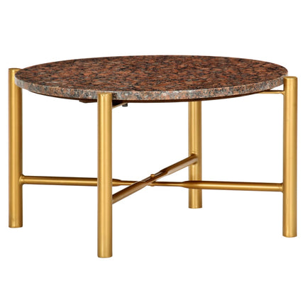 Table Basse Pierre Véritable Texture Marbre