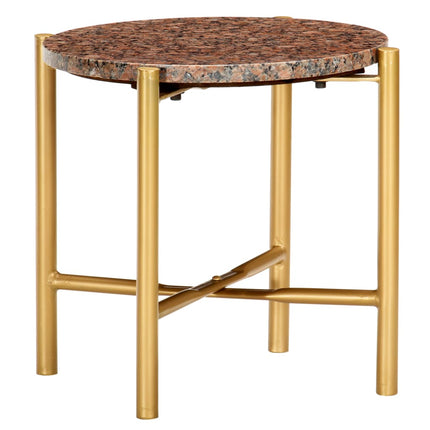 Table Basse Pierre Véritable Texture Marbre