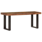 Marron / bois de récupération massif / 110 cm