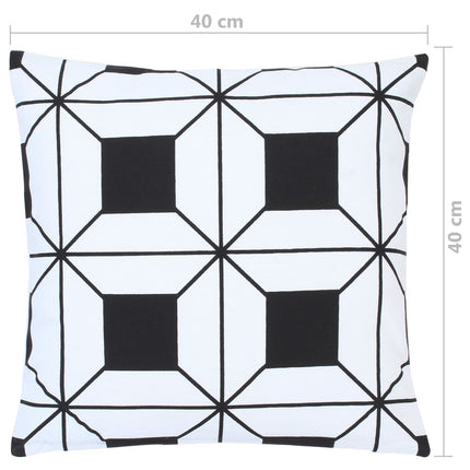 Coussins Imprimés Lot De 2 0X40 Cm Coton