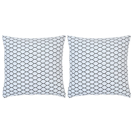 Coussins Imprimés Lot De 2 0X40 Cm Coton