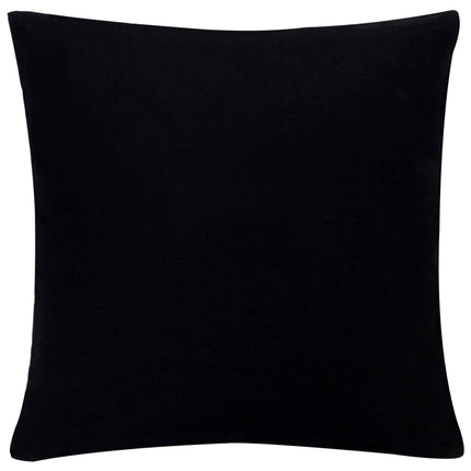 Coussins Imprimés À Film Lot De 2 Noir Et Doré 40X40 Cm Coton
