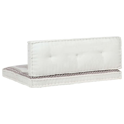 Ensemble De Coussins De Palette De Jardin Lot De 2 Imprimé