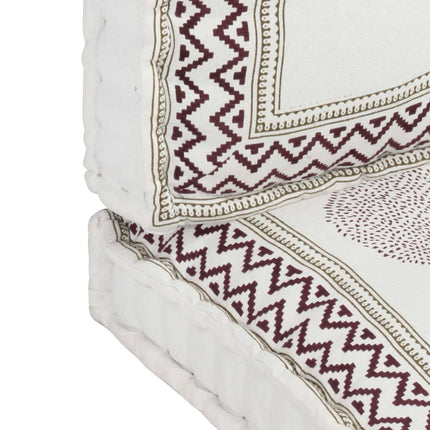 Ensemble De Coussins De Palette De Jardin Lot De 2 Imprimé