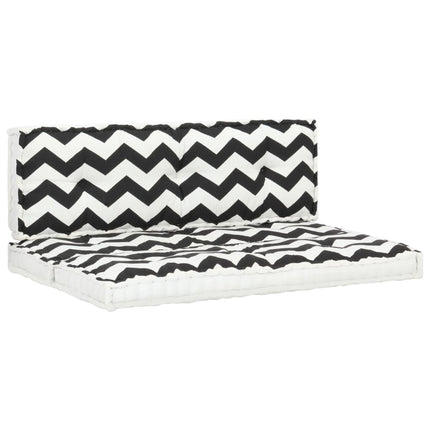 Ensemble De Coussins De Palette De Jardin Lot De 2 Imprimé