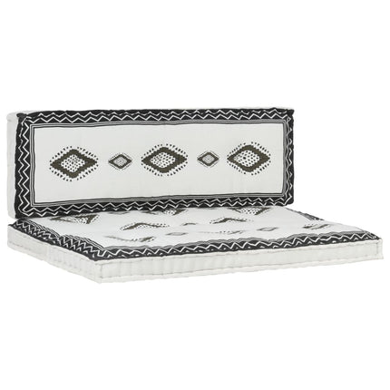 Ensemble De Coussins De Palette De Jardin Lot De 2 Imprimé