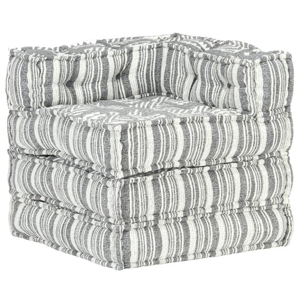 Pouf Modulaire À 2 Places Tissu
