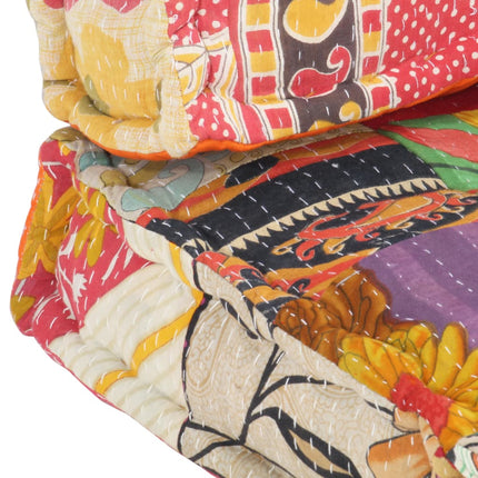Coussin De Canapé Palette Tissu Patchwork