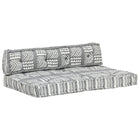 Coussin De Canapé Palette Tissu Patchwork