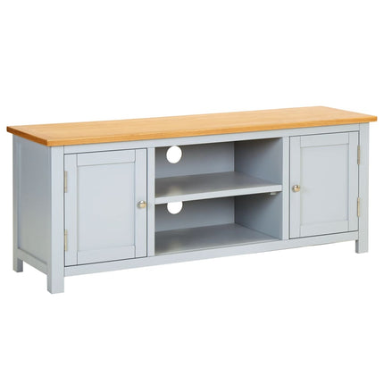 Meuble Tv 90X35X48 Cm Bois De Chêne Massif