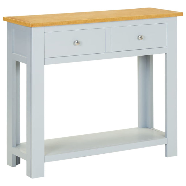 Table Console Bois De Chêne Massif