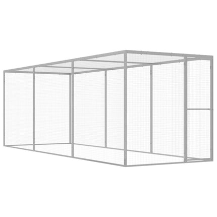 Cage Pour Chat 1,5X1,5X1,5 M Acier Galvanisé