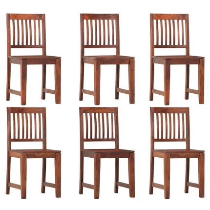 Chaises À Manger Lot De 2 Bois Solide De Manguier