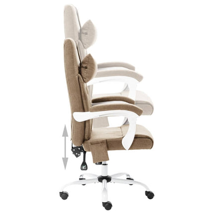 Chaise De Bureau De Massage Tissu