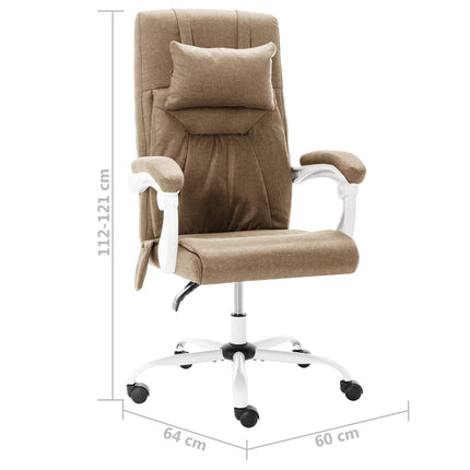 Chaise De Bureau De Massage Tissu
