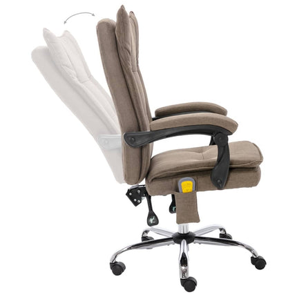 Chaise De Bureau De Massage Tissu
