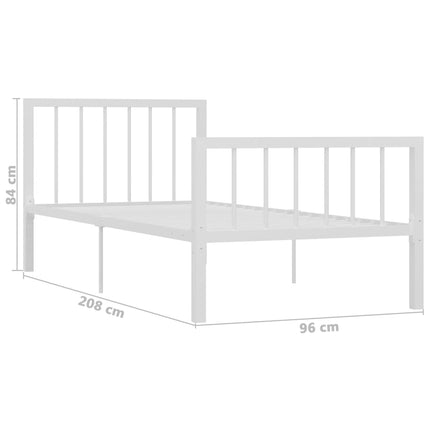 Cadre De Lit Sans Matelas Métal