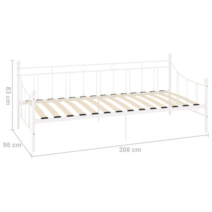Cadre De Lit De Jour Sans Matelas Métal