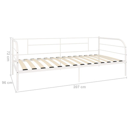Cadre De Lit De Jour Sans Matelas Métal