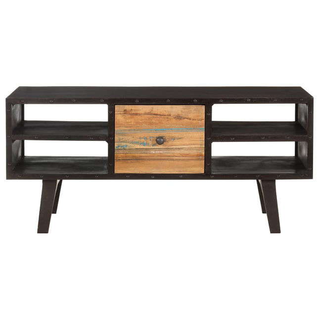 Table Basse 100X50X45 Cm Bois De Récupération Massif