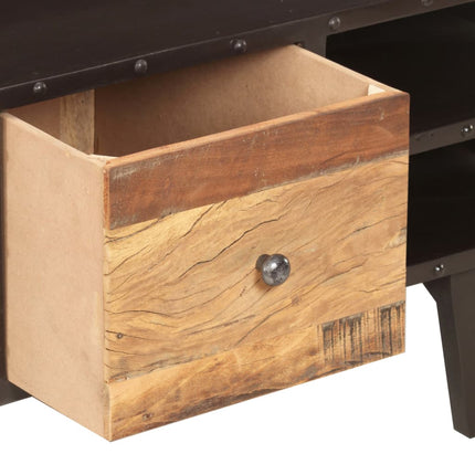 Table Basse 100X50X45 Cm Bois De Récupération Massif