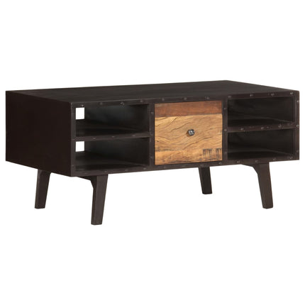 Table Basse 100X50X45 Cm Bois De Récupération Massif