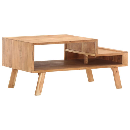 Table Basse 100X50X45 Cm Bois D'acacia Massif