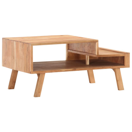 Table Basse 100X50X45 Cm Bois D'acacia Massif