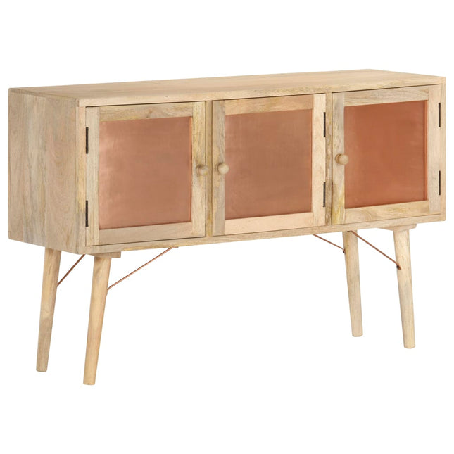 Buffet 118X35X75 Cm Bois De Manguier Massif