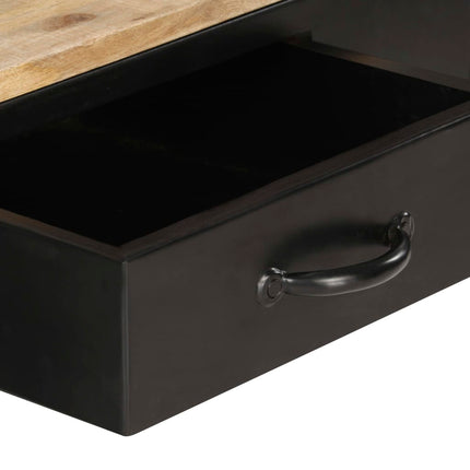 Table Basse 100X60X40 Cm Bois De Manguier Massif