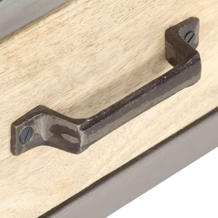 Meuble Tv 120X30X40 Cm Bois Massif De Manguier