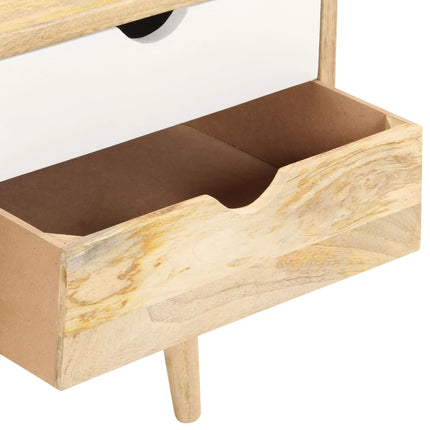 Meuble Tv 90X35X45 Cm Bois Massif De Manguier