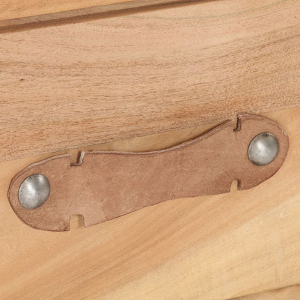 Table De Chevet 40 X 30 X 50 Cm Bois De Récupération Massif