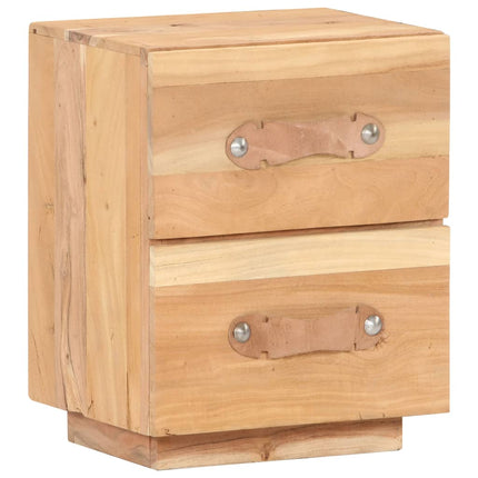 Table De Chevet 40 X 30 X 50 Cm Bois De Récupération Massif