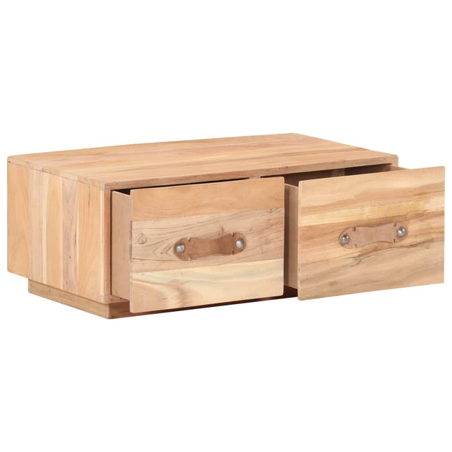 Table Basse 90X50X35 Cm Bois De Récupération Massif