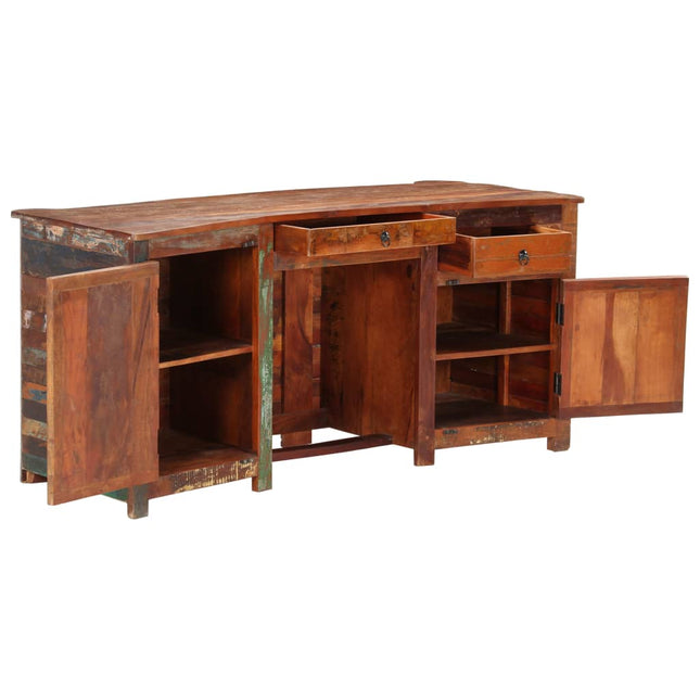 Bureau De Directeur 170X70X76 Cm Bois De Récupération Massif