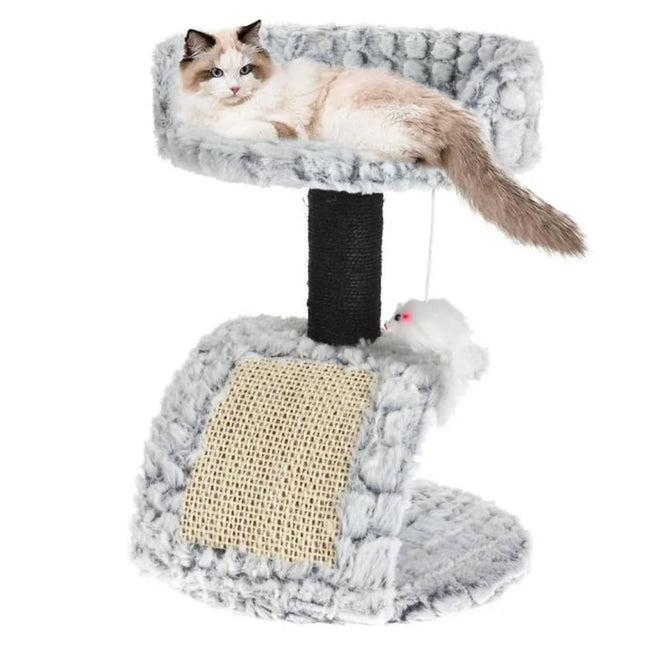 Pets Collection Arbre À Chat Sur Pied Avec Souris 30X30X40 Cm