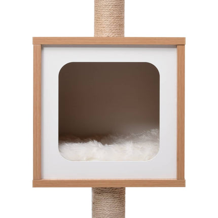 Arbre À Chat Avec Tapis À Gratter En Sisal 123 Cm