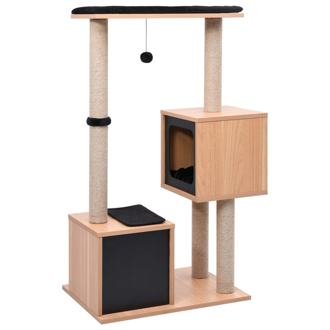 Arbre À Chat Avec Tapis À Gratter En Sisal 104 Cm